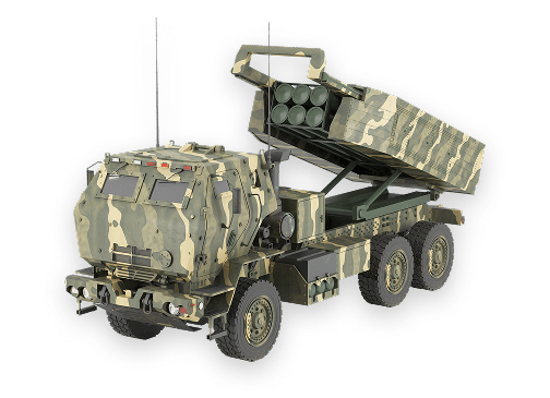 Missile launcher vehicle